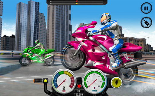 Baixe Bike Race 3D: Bike Racing no PC com MEmu