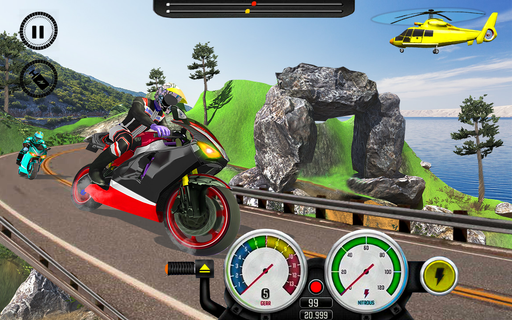 Baixe Bike Race 3D: Bike Racing no PC com MEmu