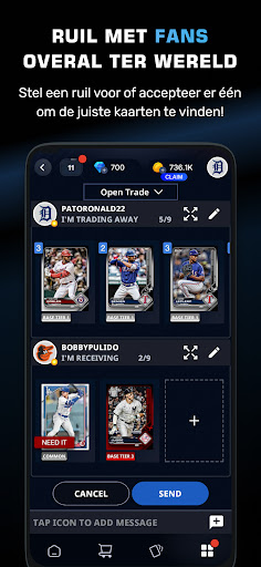 Topps® BUNT® MLB kaartenruiler PC