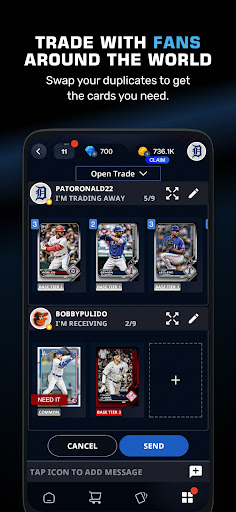 MLB BUNT: Baseball Card Trader