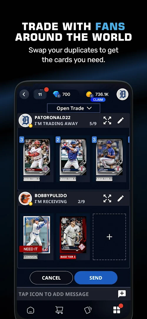 MLB BUNT: Baseball Card Trader PC
