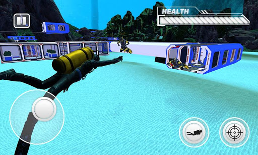 komputer Secret Agent Scuba Diving Game