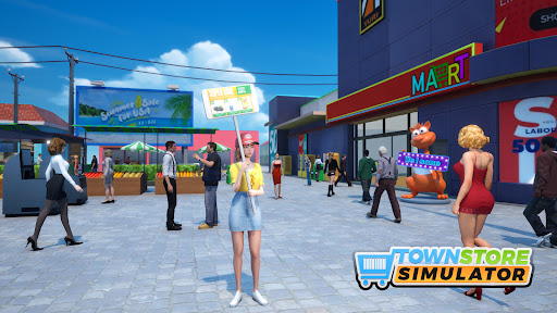 komputer Townstore: Supermarket 3D Sim