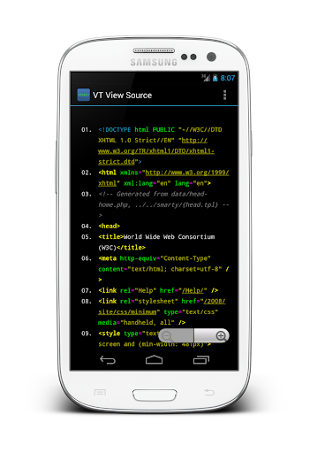 komputer VT View Source