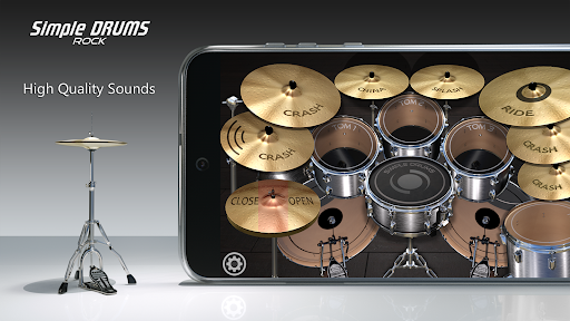 Simple Drums Rock - Drum Set الحاسوب