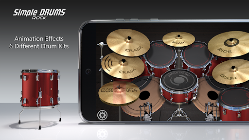 Simple Drums Rock - Drum Set الحاسوب