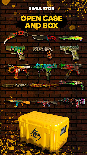 komputer Simulator Open Case and Box