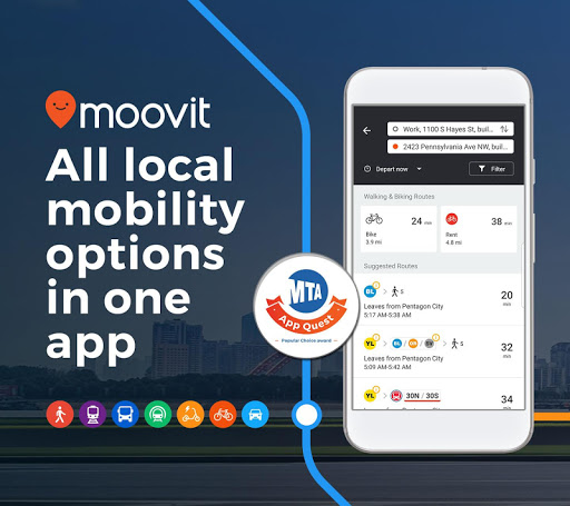 Moovit: All Local Transit & Mobility Options PC