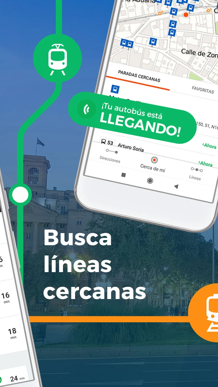 Moovit: Horarios de Tren, Metro y Bus PC