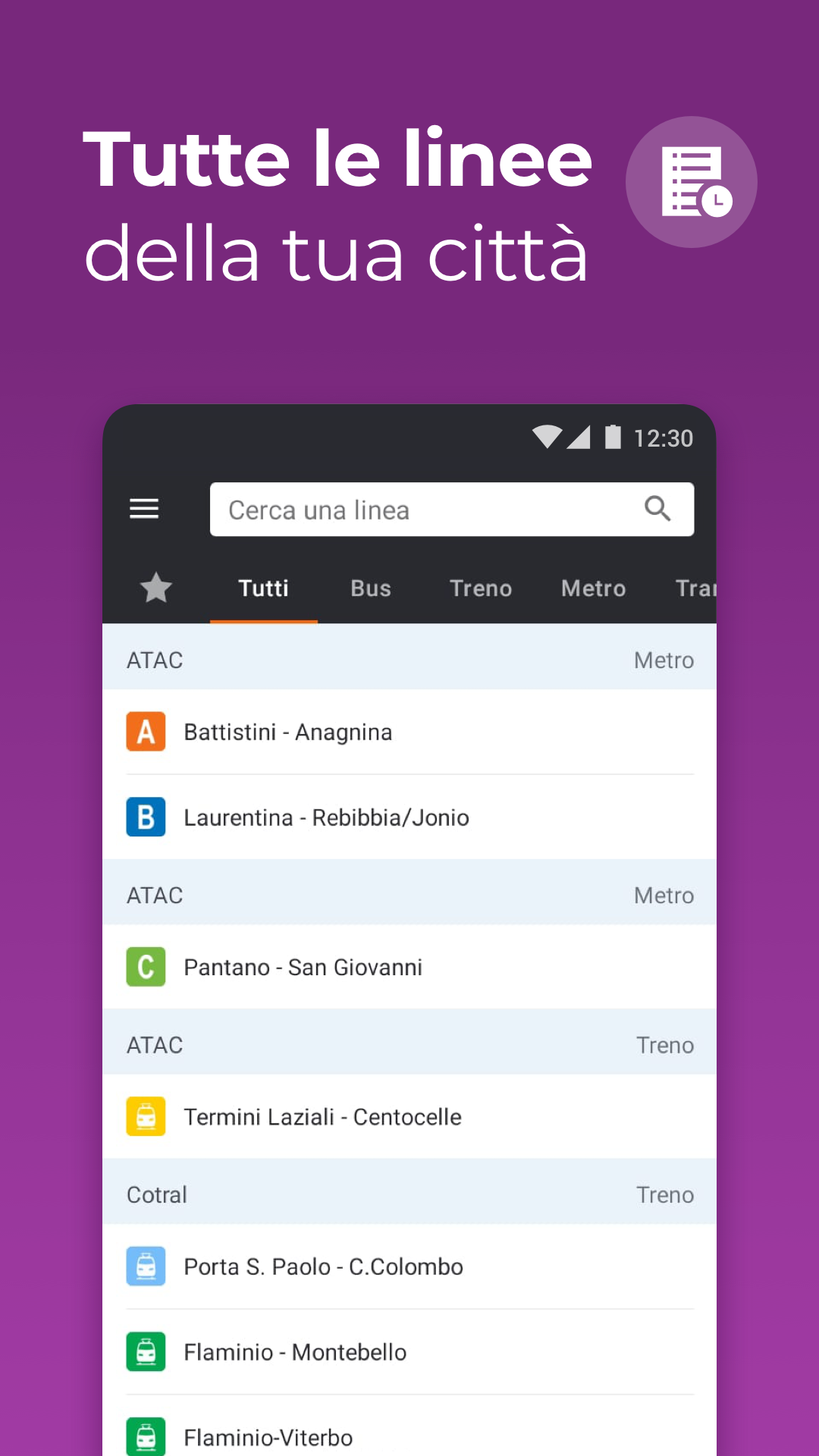 Moovit: Orari di Bus e Treni PC