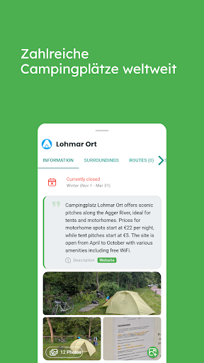 TrekSpots | Zelt-Camping Karte PC