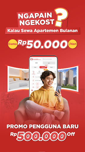 Travelio: Sewa Apartemen Rumah PC