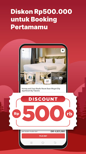 Travelio: Sewa Apartemen Rumah PC