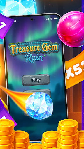 Treasure Gem Rain الحاسوب