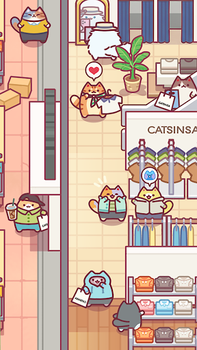Cat Snack Bar: City Simulation