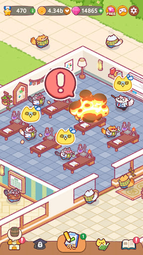 고양이 학교 : 귀여운 방치형 타이쿤 게임 PC