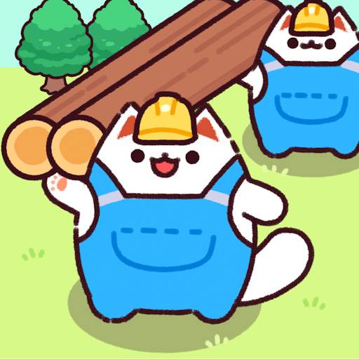 고양이 나무꾼 : 귀여운 타이쿤 게임