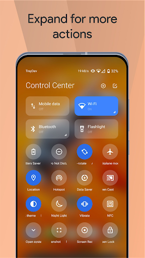 Mi Control Center: Notifications and Quick Actions