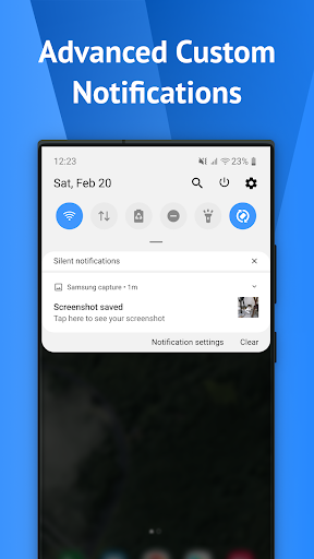 One Shade: Custom Notification পিসি