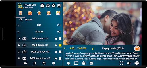 TiviApp Live TV Player PC
