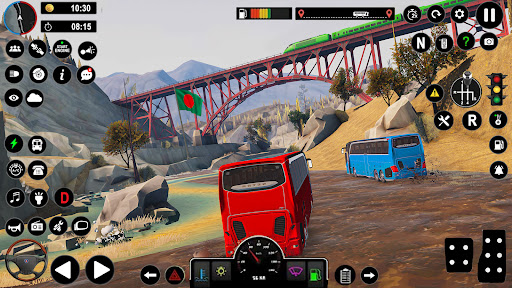 Offroad Racing in Bus Game