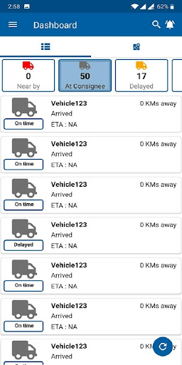 Trimble VCS Consignee پی سی