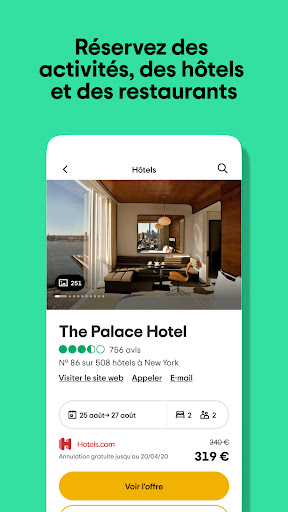 Tripadvisor : partez en voyage PC