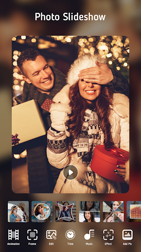 Photo video maker with music PC