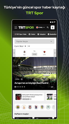 TRT Spor – Canlı Maç ve Haber PC