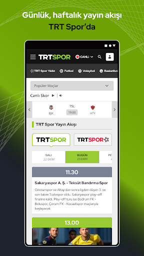 TRT Spor – Canlı Maç ve Haber PC