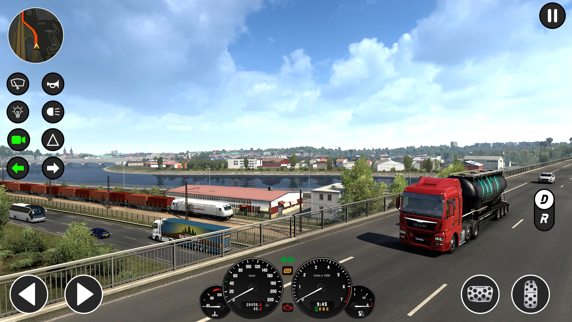 Download Euro Truck Simulator Game Real on PC with MEmu