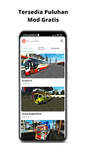 Mod BUSSID Truk Canter Tawakal PC