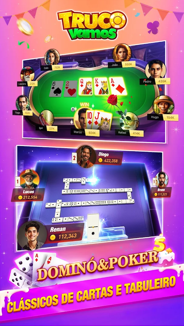 Truco Vamos: Slots Poker Crash para PC