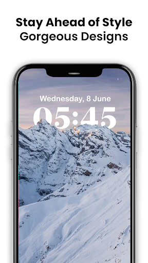 iOS 16 Lock Screen الحاسوب