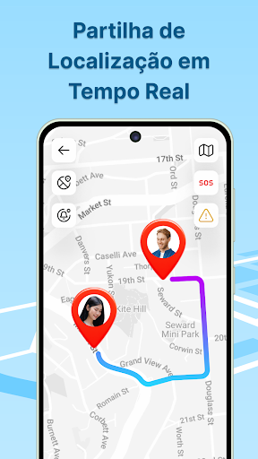 Rastreador GPS Localização para PC