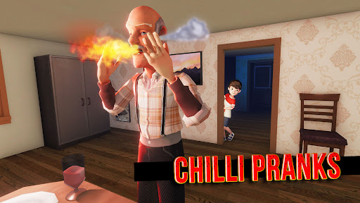 komputer Bad Granny Crazy Prank