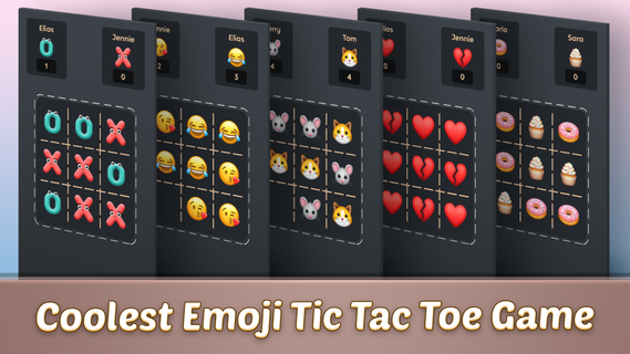 Tic Tac Toe Emoji PC