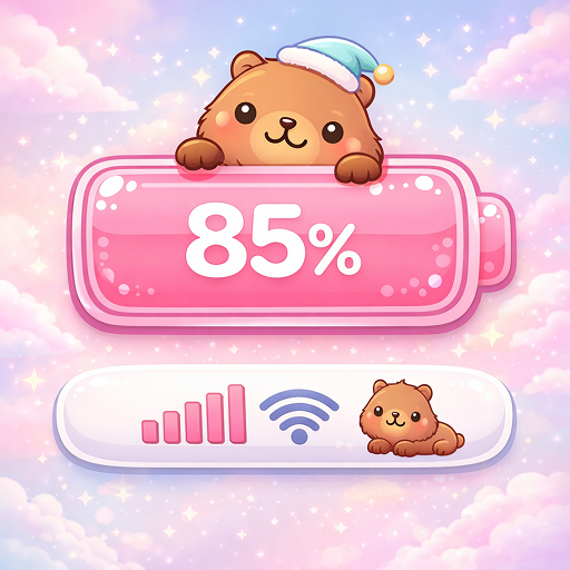 Emoji Battery Icon Customize PC