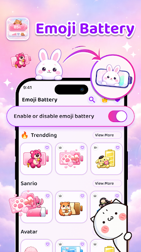 Emoji Battery Icon Customize PC