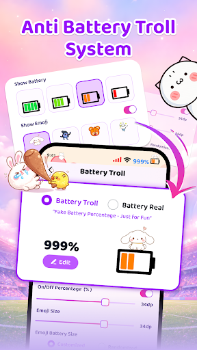 Emoji Battery Icon Customize