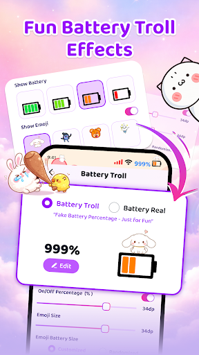 Emoji Battery Icon Customize PC