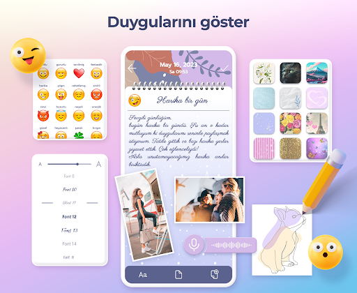 Kilitli Günlük Defter PC