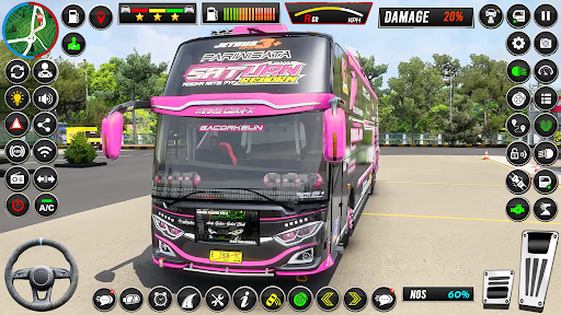 Game Simulator Bus Kota Euro