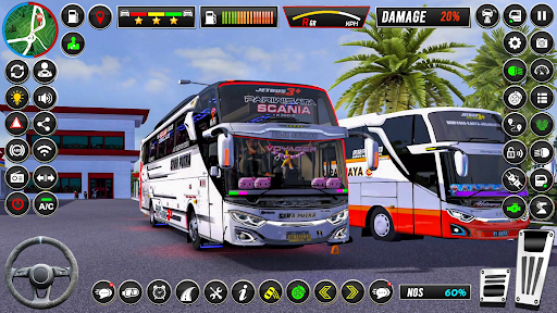 Game Simulator Bus Kota Euro