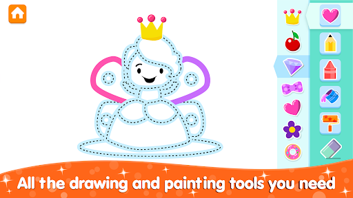 Coloring and Drawing For Girls PC