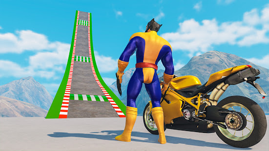 Mega Ramp Bike GT Racing 3D: Bike Stunt Games 2021