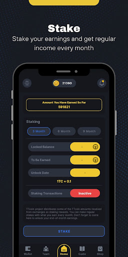 TTcoin Trees - Earn Coins