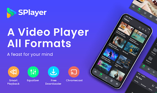 SPlayer - Fast Video Player الحاسوب