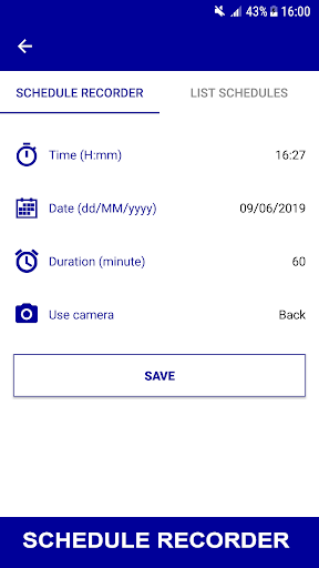 Record Video Background پی سی