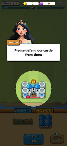 Fortress Merge: Puzzle Defense